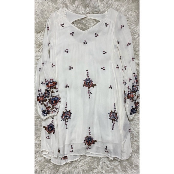 Free People Oxford Embroidered Boho Dress - Picture 5 of 8